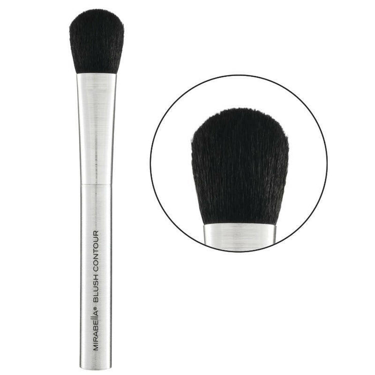Mirabella Beauty Blush Contour Brush - Professional Vegan Makeup Brush