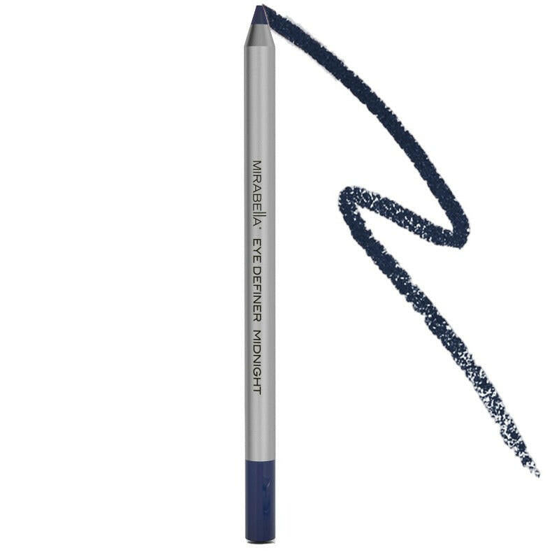 Retractable Water-Resistant Eye Definer Pencil with Built-in Sharpener | Mirabella Beauty