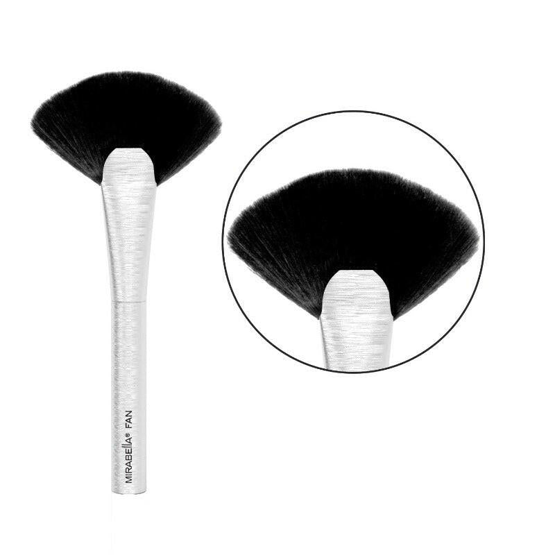 Mirabella Face Blender Brush - Professional & Premium Makeup Beauty Brushes  - Natural & Cruelty-Free Synthetic Bristles, Hand-Sculpted Brushed
