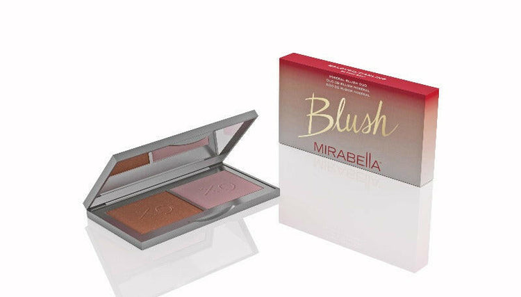 Blush Duo and secondary carton- Mirabella Beauty