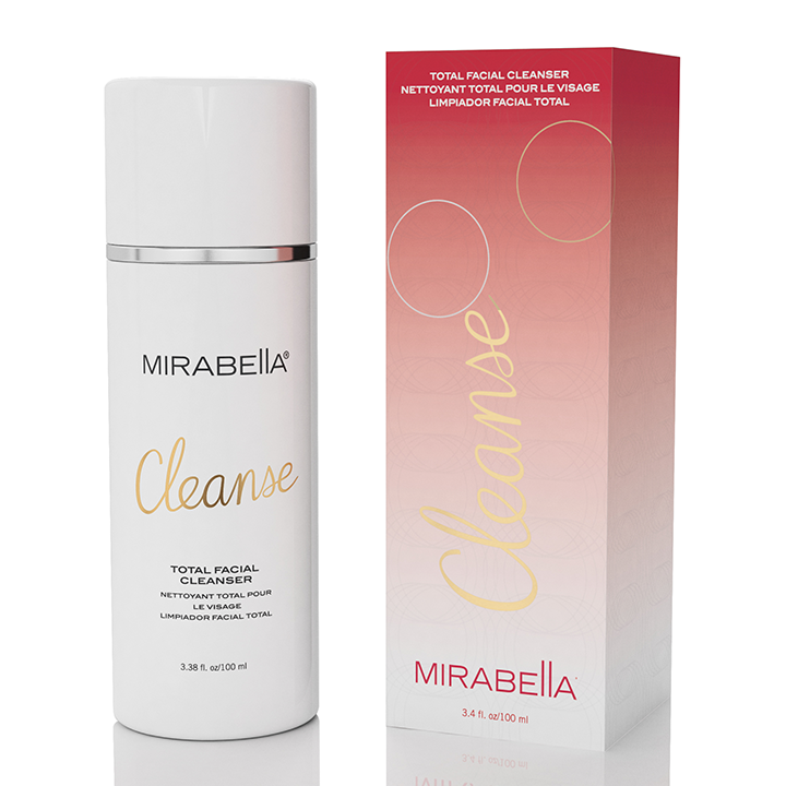 Mirabella Beauty Cleanse Total Hydrating Facial Cleanser - gluten-free and animal cruelty free face cleanser