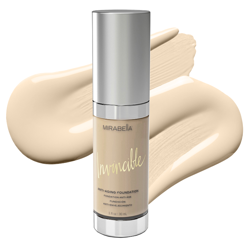 Invincible Anti-Aging HD Foundation - Mirabella Beauty