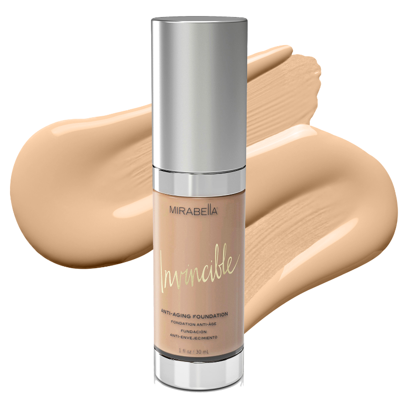 Mirabella Beauty Invincible Anti Aging HD Foundation - Shade: Light