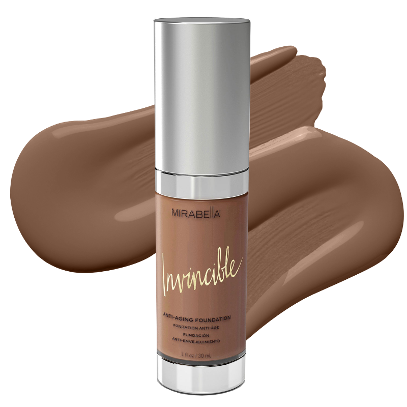 Mirabella Beauty Invincible Anti Aging HD Foundation - Shade: Mocha