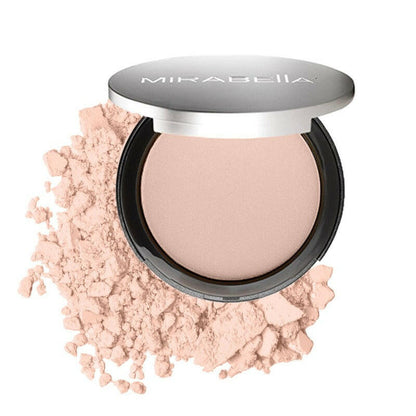 Mirabella Beauty Pure Press Mineral Pressed Powder Foundation with Buildable Coverage