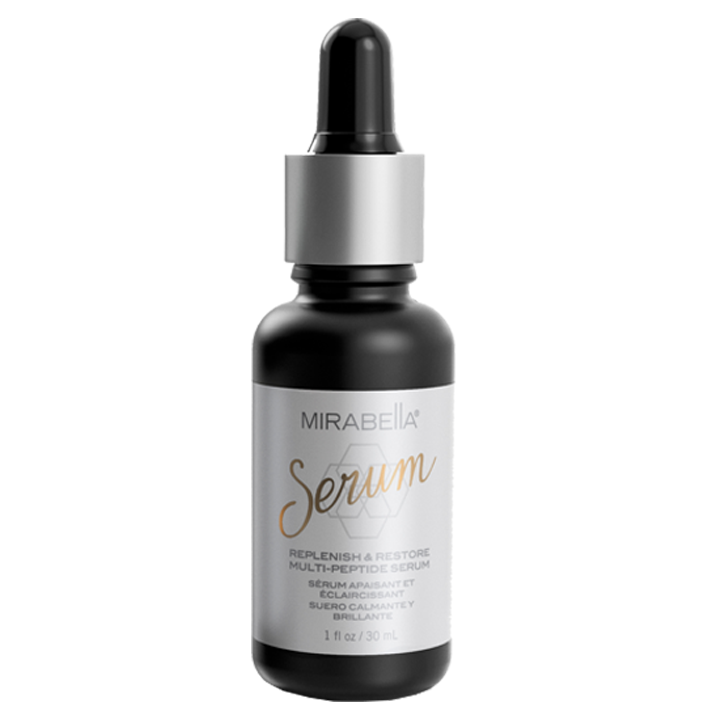 Mirabella Beauty Replenish & Restore Multi-Peptide Serum - Retinol and Vitamin C Serum for Face