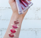 Mirabella Beauty Luxe Advanced Formula Matte Gloss - Shade Swatches