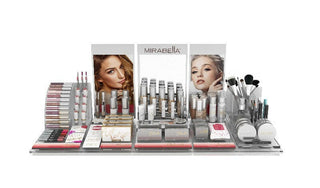 Premium Line Retail Salon and Spa Intro Acrylic Makeup Display