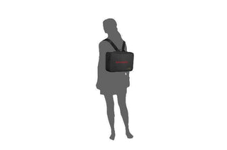 Image of Mirabella Travel Makeup Organizer & Storage - Model Showing Versatility for Professional Makeup Artist & Cosmetology Students
