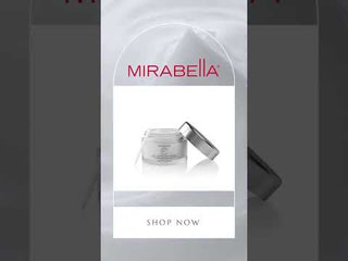 Mirabella Intense Formula Day to Night Moisturizer video outlining the face lotion's key ingredients and skincare benefits.